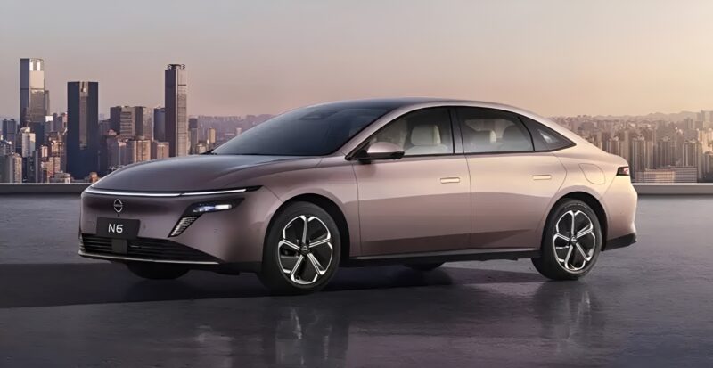 Nissan N6 PHEV: novo sedã híbrido plug-in lançado na China por menos de R$ 100 mil