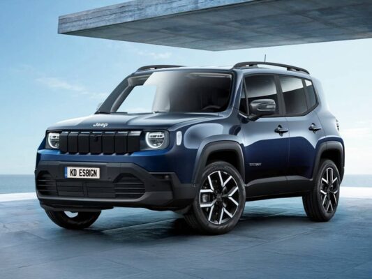 Jeep Renegade 2027 muda visual e ganha sistema híbrido leve em mercado lotado de SUVs