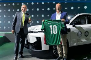 Leapmotor fecha patrocínio com o Palmeiras até 2028