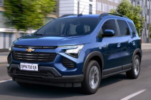 Chevrolet Spin linha 2027: nova versão e equipamentos de série