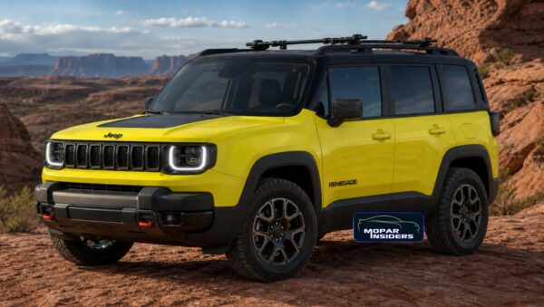 Nova geração do Jeep Renegade será mais quadrada e terá novas opções híbridas