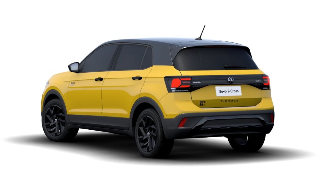 Volkswagen T-Cross Canarinho celebra Seleção com cor clássica e edição limitada