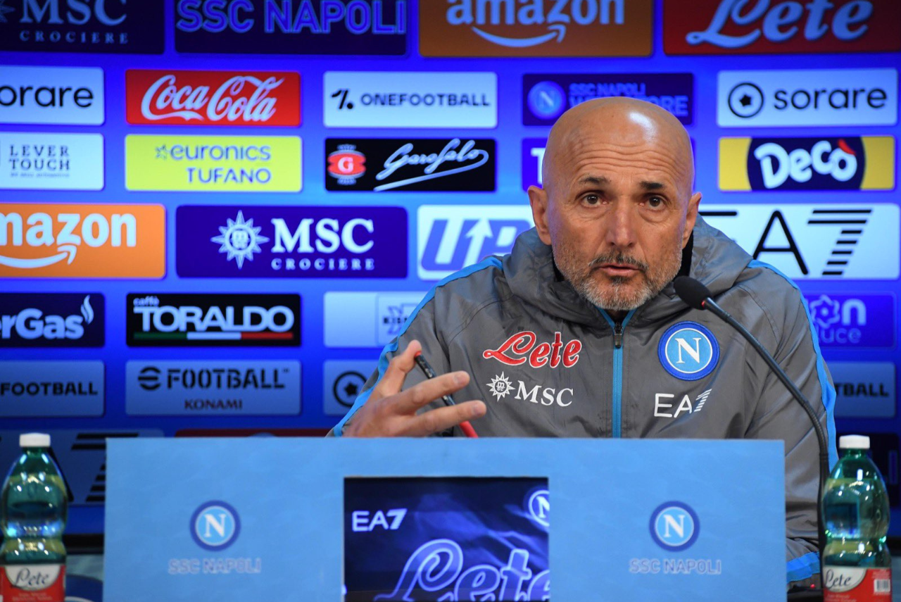 Luciano Spalletti, que estava no Napoli, assume a Azzurra no dia 1º de setembro (Foto: Twitter/Reprodução)