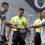 Vasco questionou arbitragem de partida contra Atlético-MG (Foto: Pedro Souza/Atlético-MG)