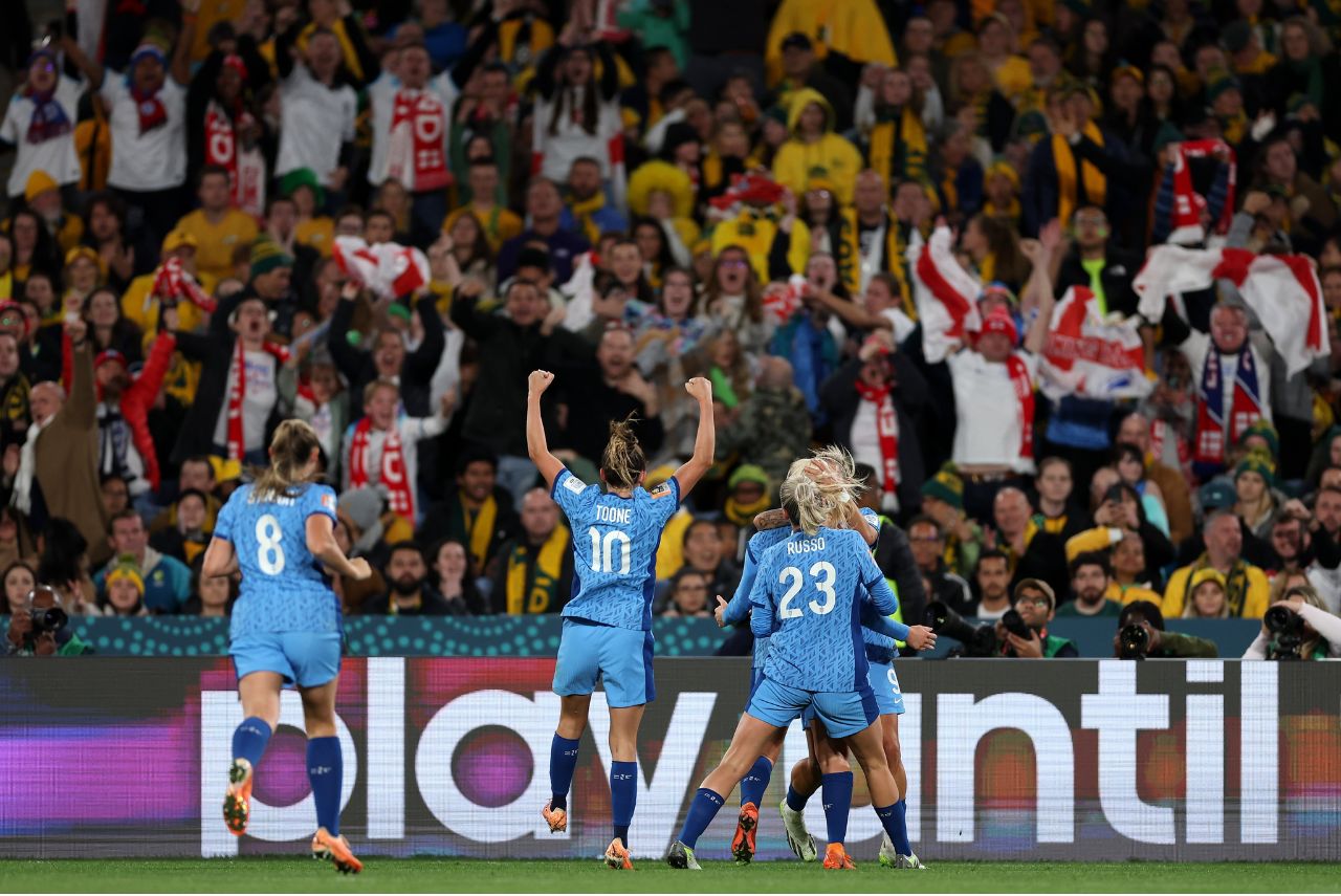 Inglaterra vence Austrália e vai à final da Copa do Mundo Feminina