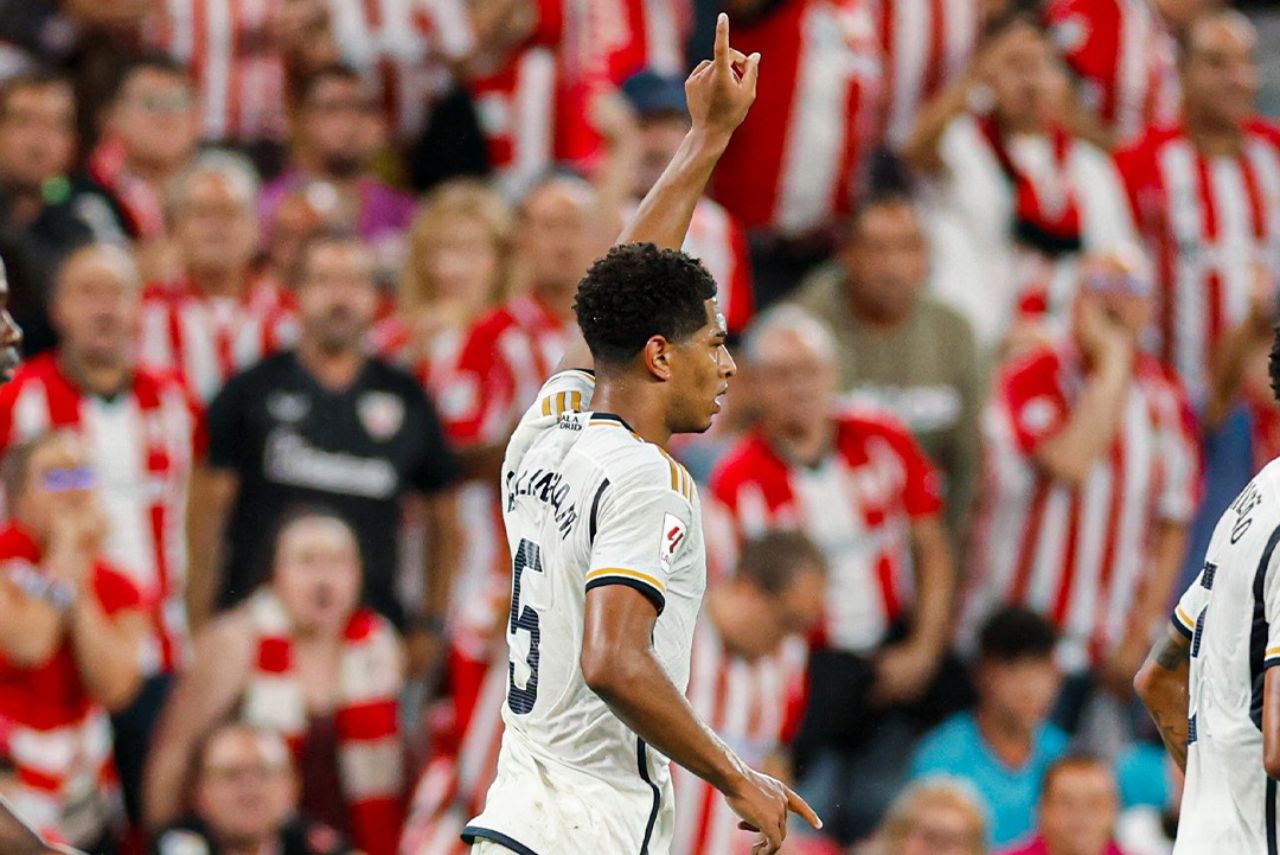 Bellingham estreou com gol pelo Real Madrid