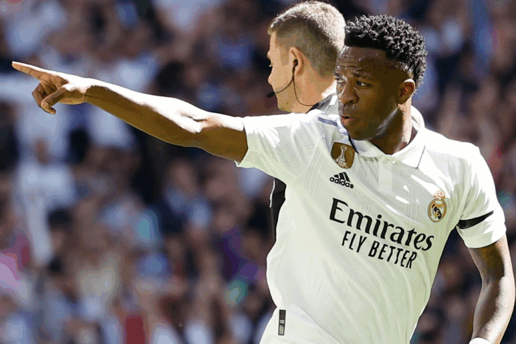 Barcelona investigará supostos insultos racistas contra Vini Jr. Foto: Real Madrid/Divulgação