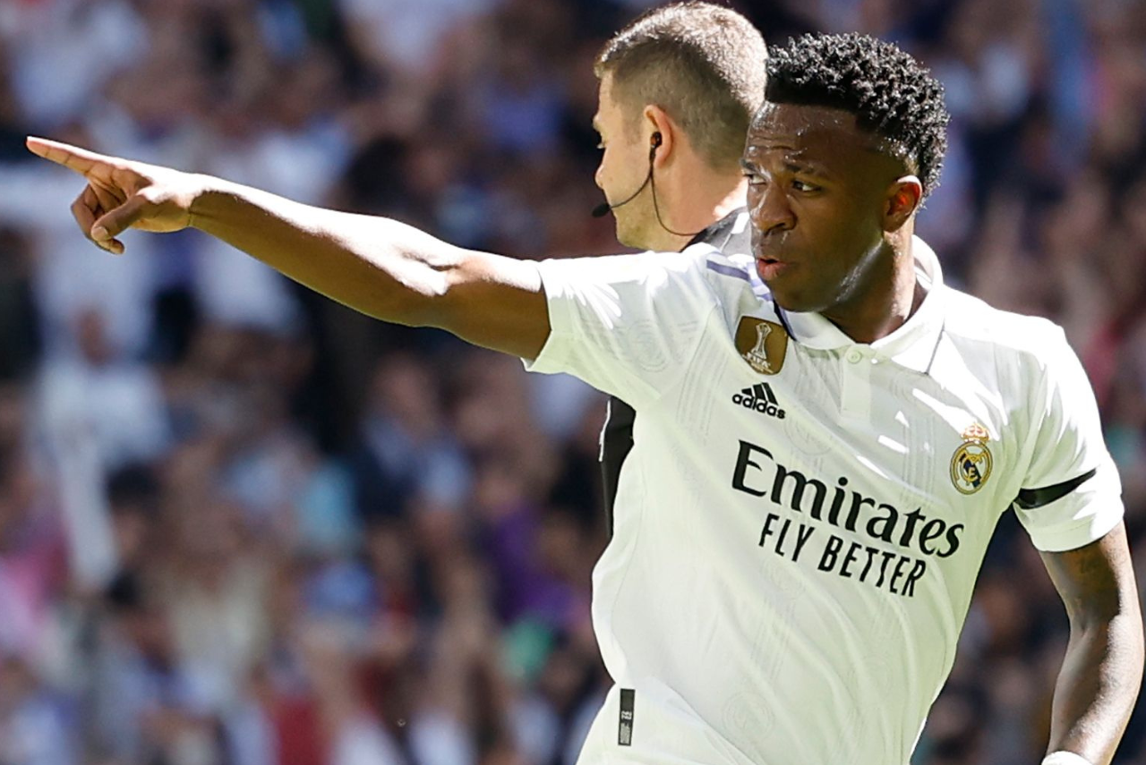 Barcelona investigará supostos insultos racistas contra Vini Jr. Foto: Real Madrid/Divulgação