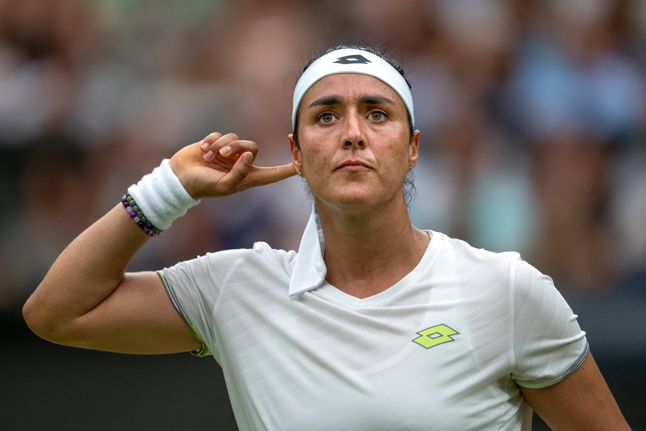 Jabeur começa com vitória na primeira rodada do US Open (Foto: Ons Jabeur/Twitter)