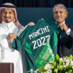 Roberto Mancini vai assumir a Seleção Saudita até 2027 (Foto: Saudi Arabian Football Federation/Divulgação)