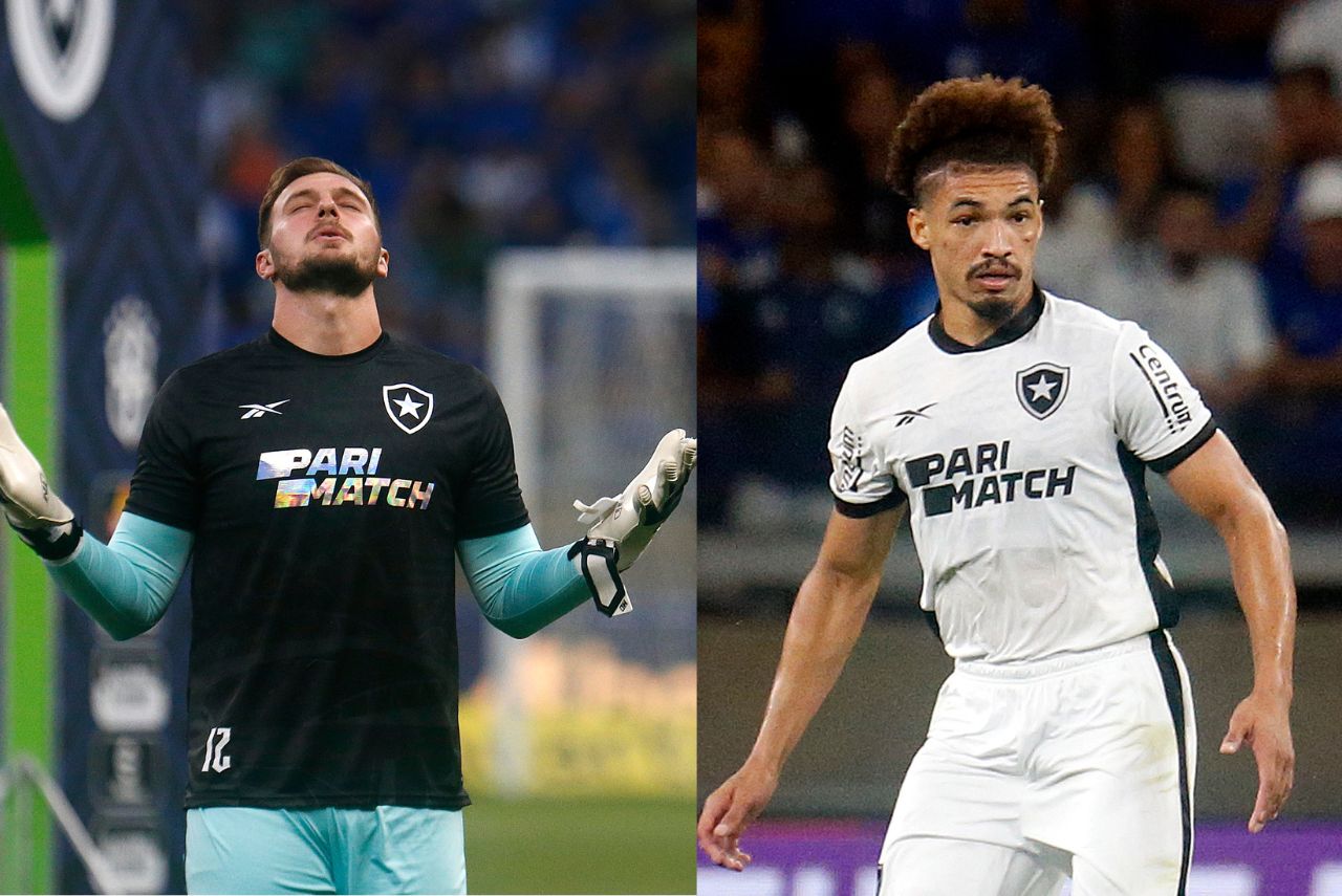 Lucas Perri e Adryelson são destaques do Botafogo na temporada 2023