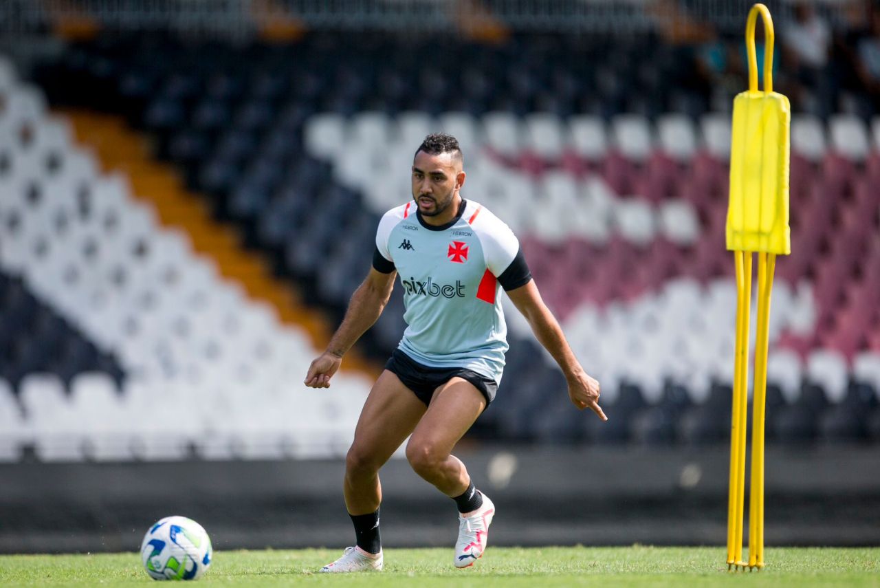 Payet treinando no Vasco