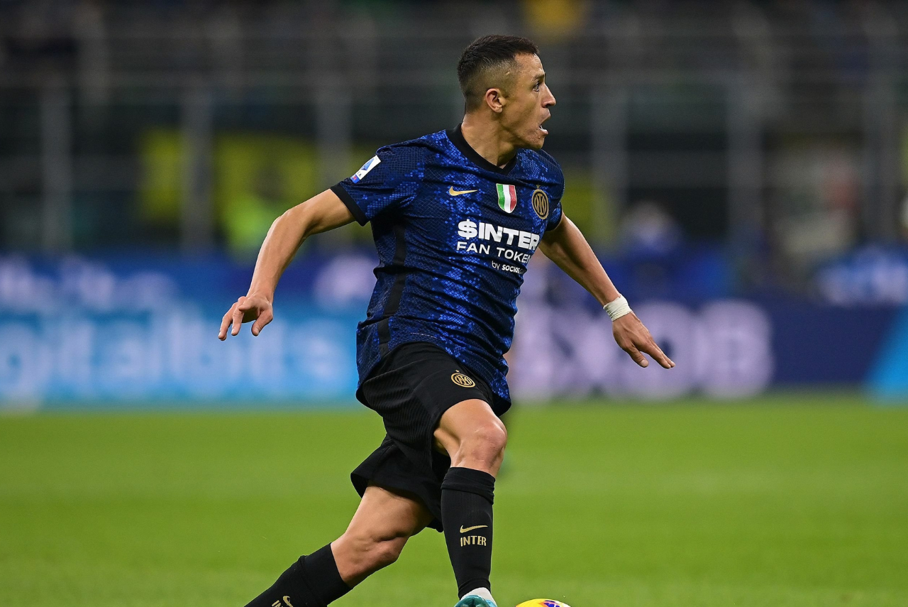 Alexis Sánchez retorna à Inter para a temporada 2023-24 (Foto: Inter FC/Twitter)