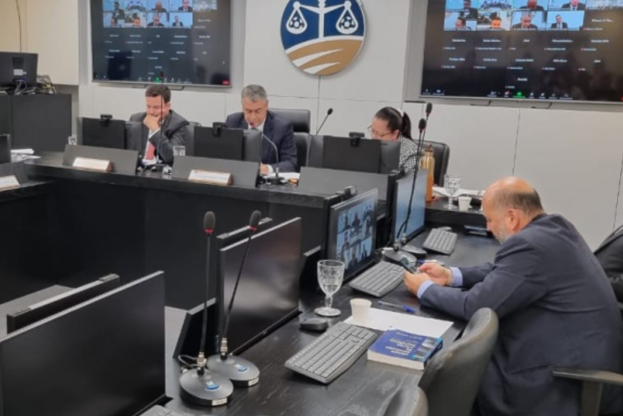 2ª Comissão Disciplinar do STJD julgou atletas nesta quarta (9) (Foto: STJD/Divulgação)