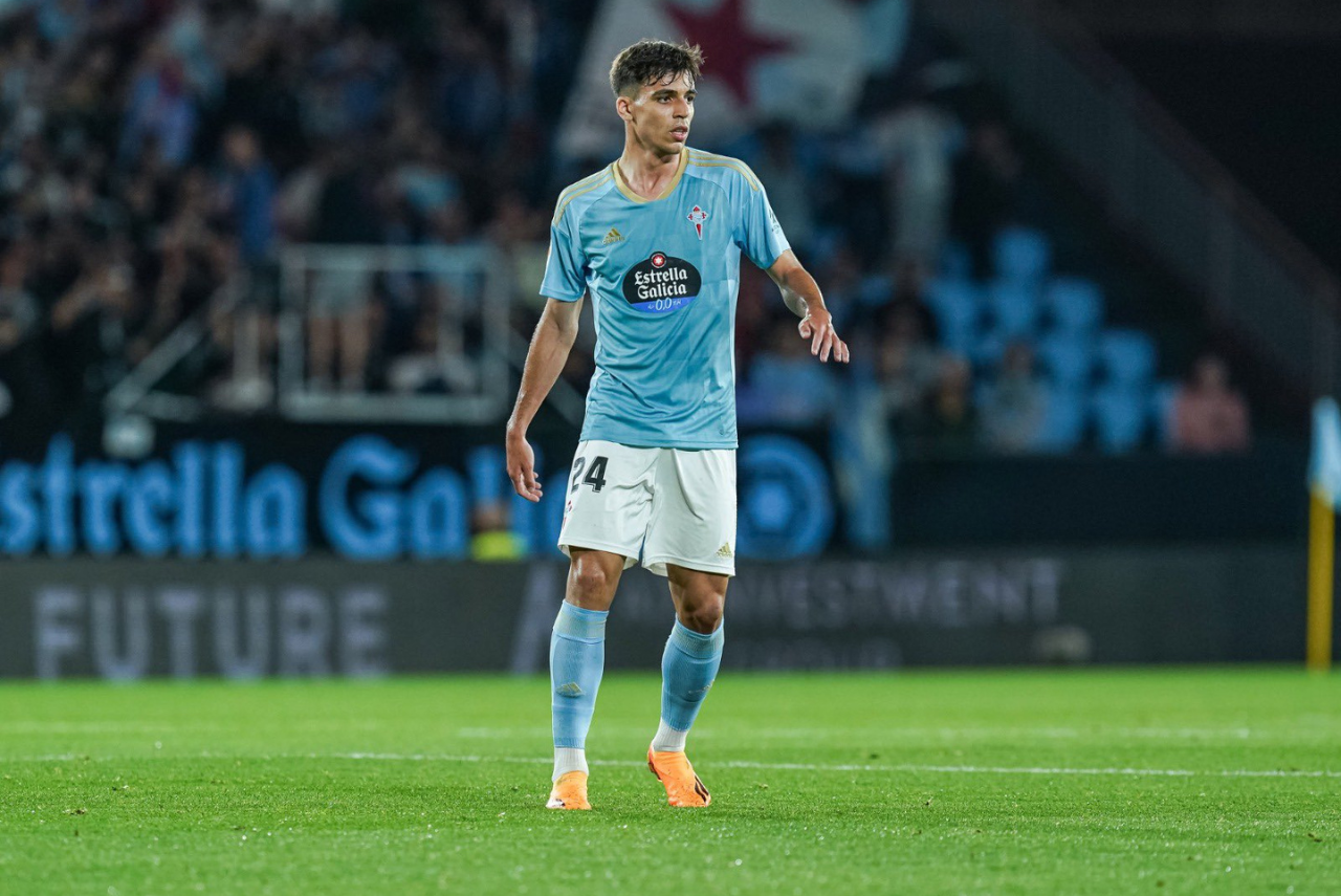 Gabriel Veiga, do Celta de Vigo, vai reforçar o árabe Al-Ahli (Foto: RC Celta/Twitter)