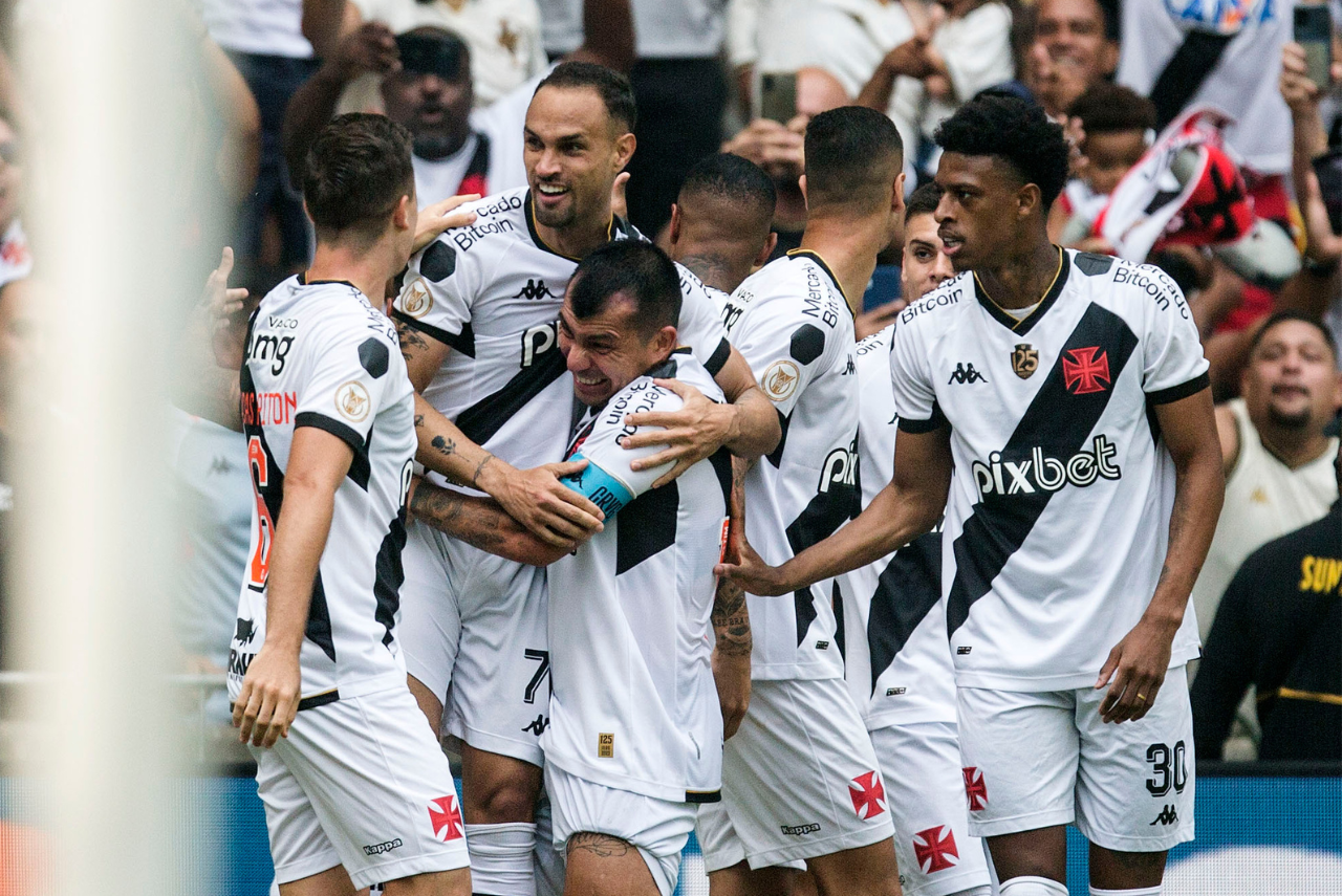 Serginho fez o gol da vitória do Vasco contra o Atlético-MG (Foto: Daniel Ramalho/Vasco)