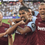Lucas Paquetá marcou na vitória do West Ham contra o Chelsea (Foto: Twitter/Reprodução)