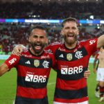 Flamengo comemora vaga na final da Copa do Brasil após vencer o Grêmio no Maracanã