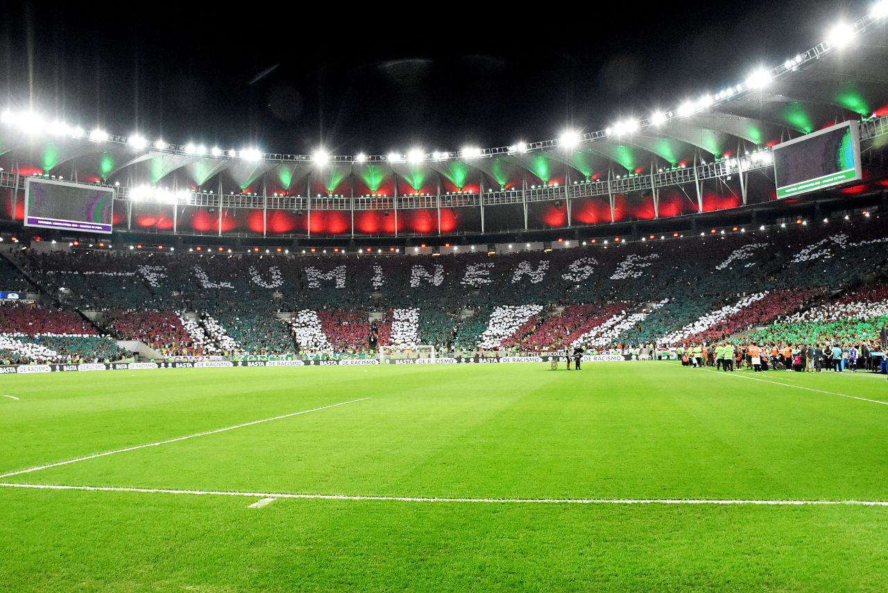 Estádio do Maracanã em Fluminense x Olimpia