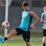 Volante Matías Galarza, do Vasco, irá para o clube argentino Talleres (Foto: Matías Galarza/Twitter)