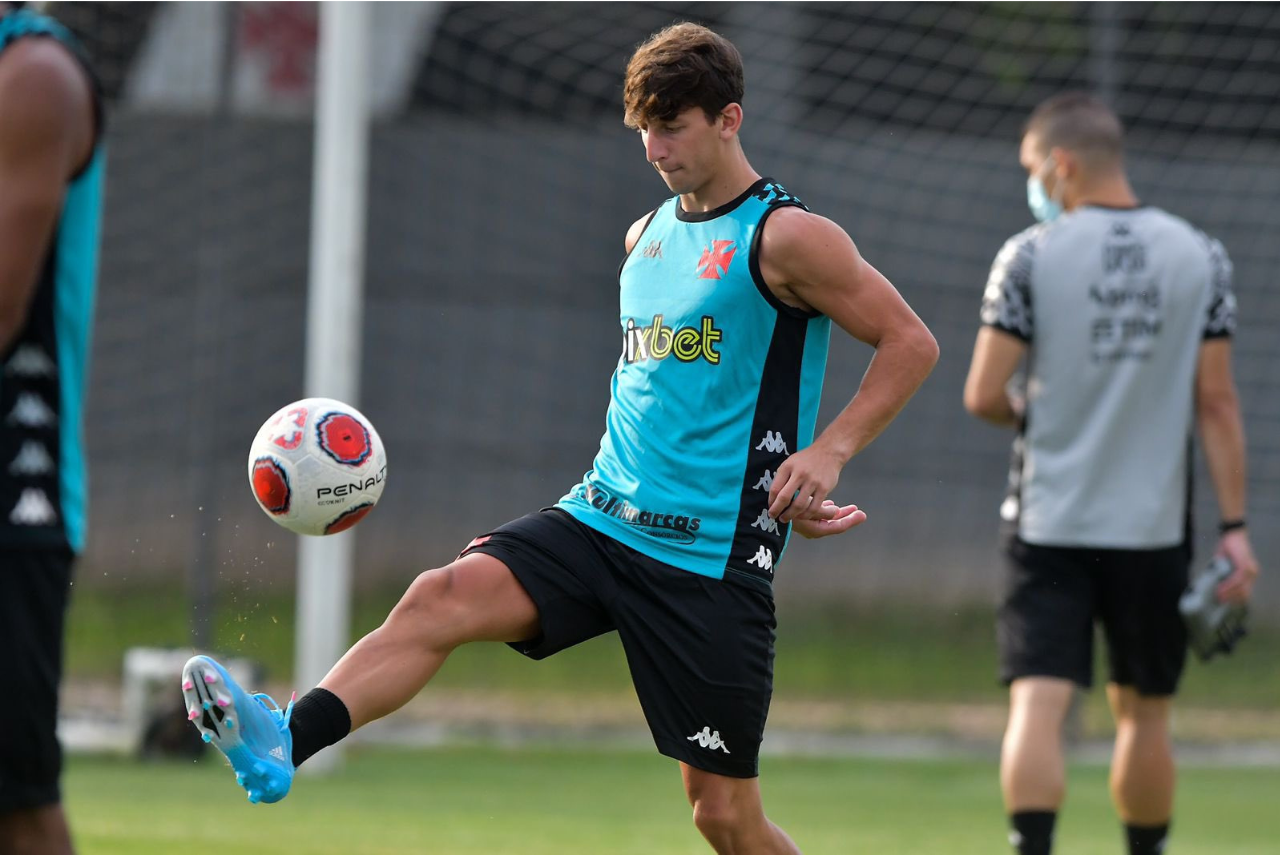 Volante Matías Galarza, do Vasco, irá para o clube argentino Talleres (Foto: Matías Galarza/Twitter)