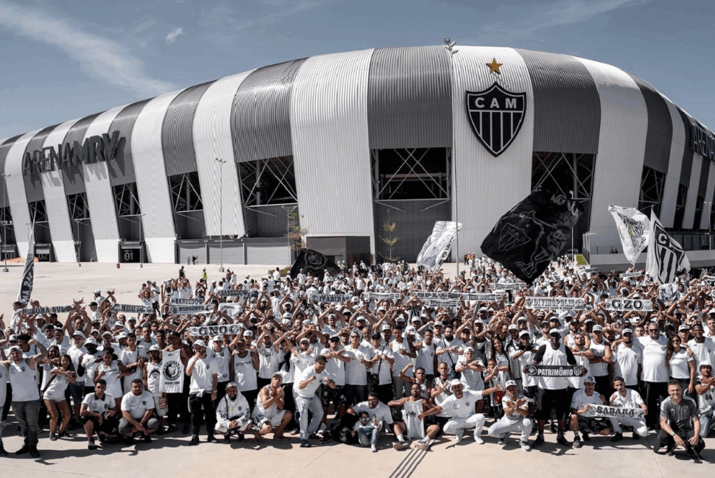 Arena MRV pode receber aval para inauguração no dia 27 de agosto (Foto: Atlético-MG/Divulgação)