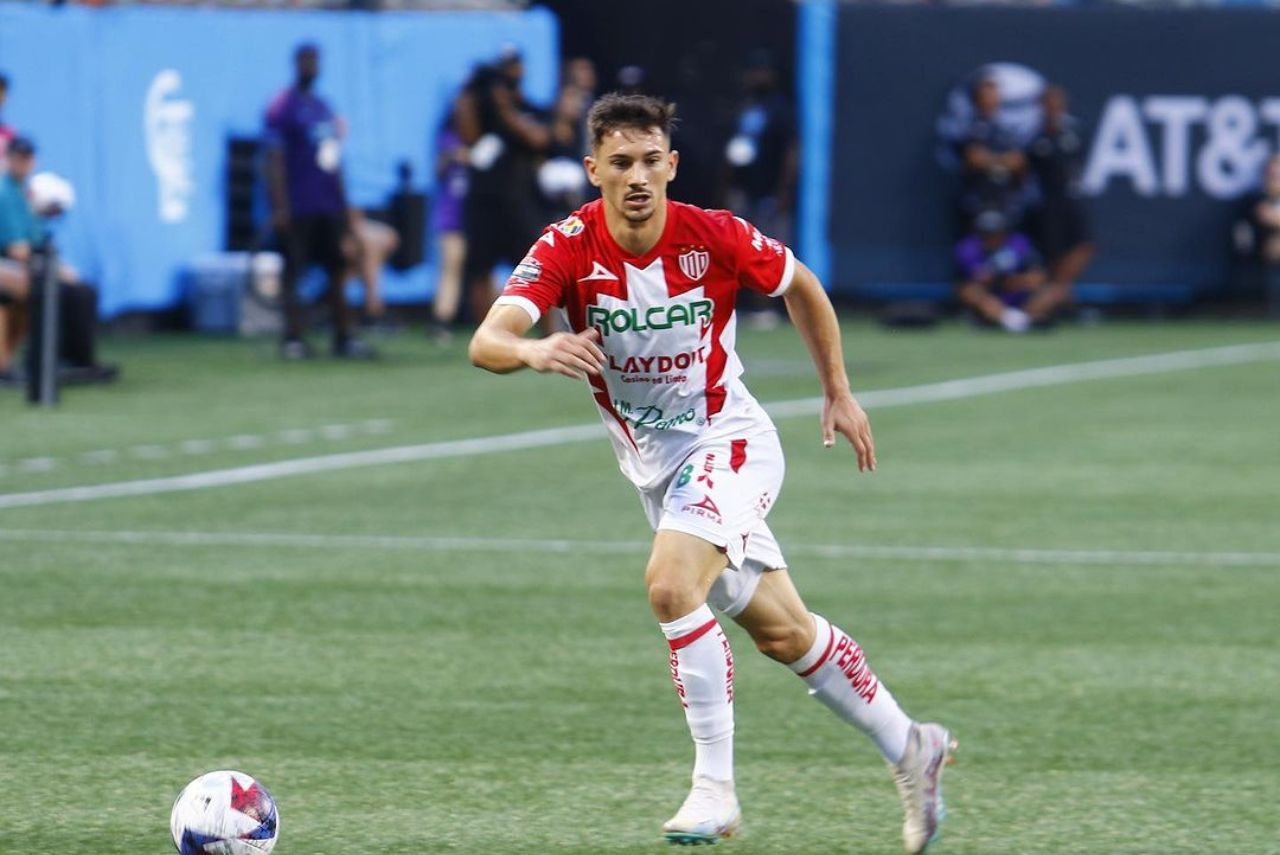 Maxi Silvera, novo jogador do Santos