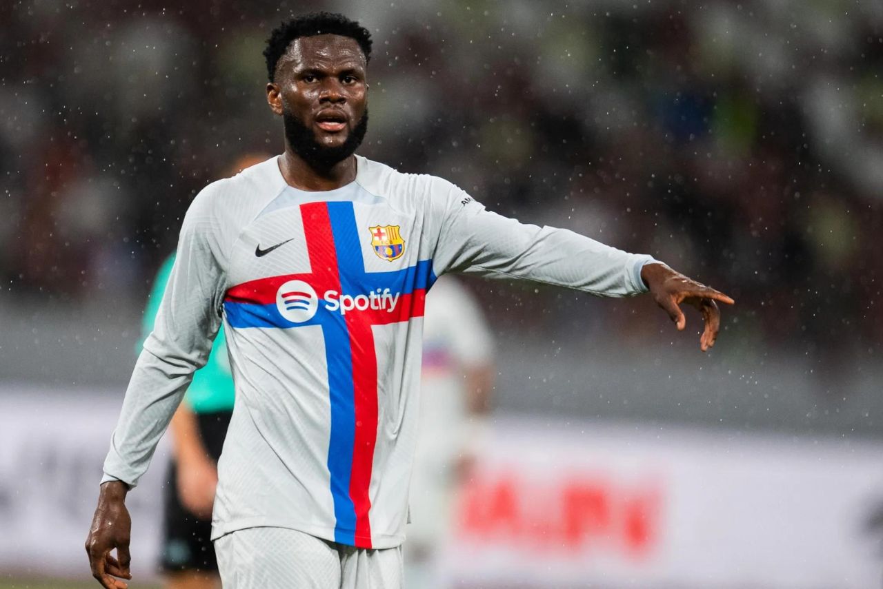 Kessié durante jogo do Barcelona