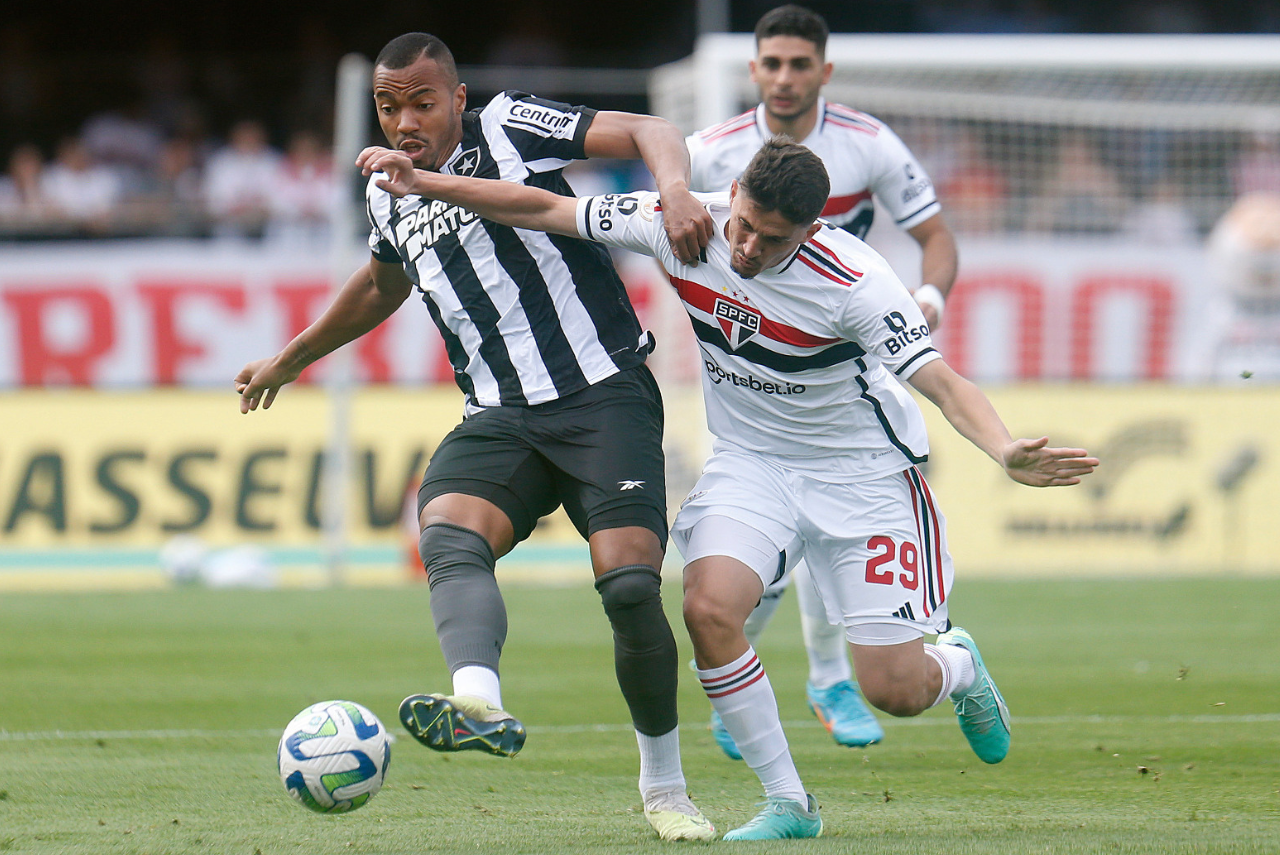 São Paulo e Botafogo empataram em 0x0 no Morumbi (Foto: Vítor Silva/Botafogo)