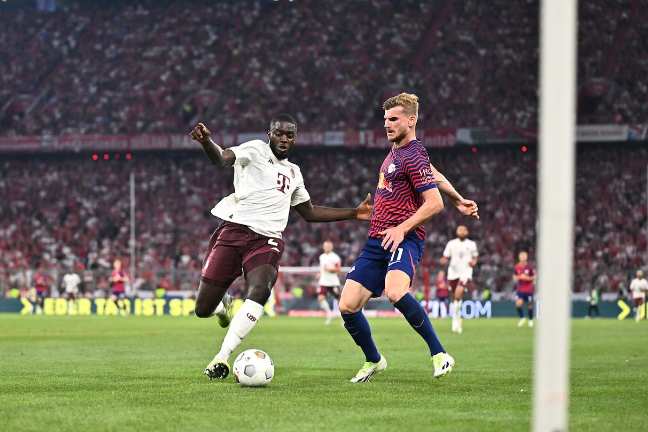 Jogo entre Bayern de Munique e RB Leipzig