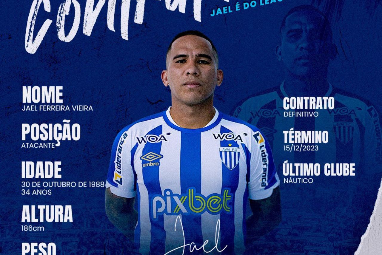Jael anunciado pelo Avaí