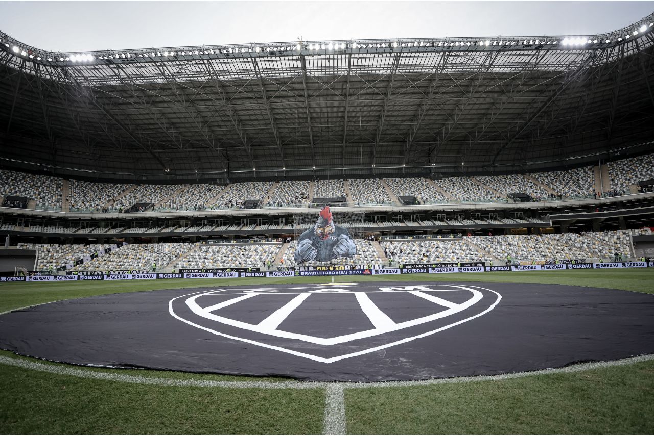 Estádio do Atlético-MG receberá grande público contra o Cuiabá