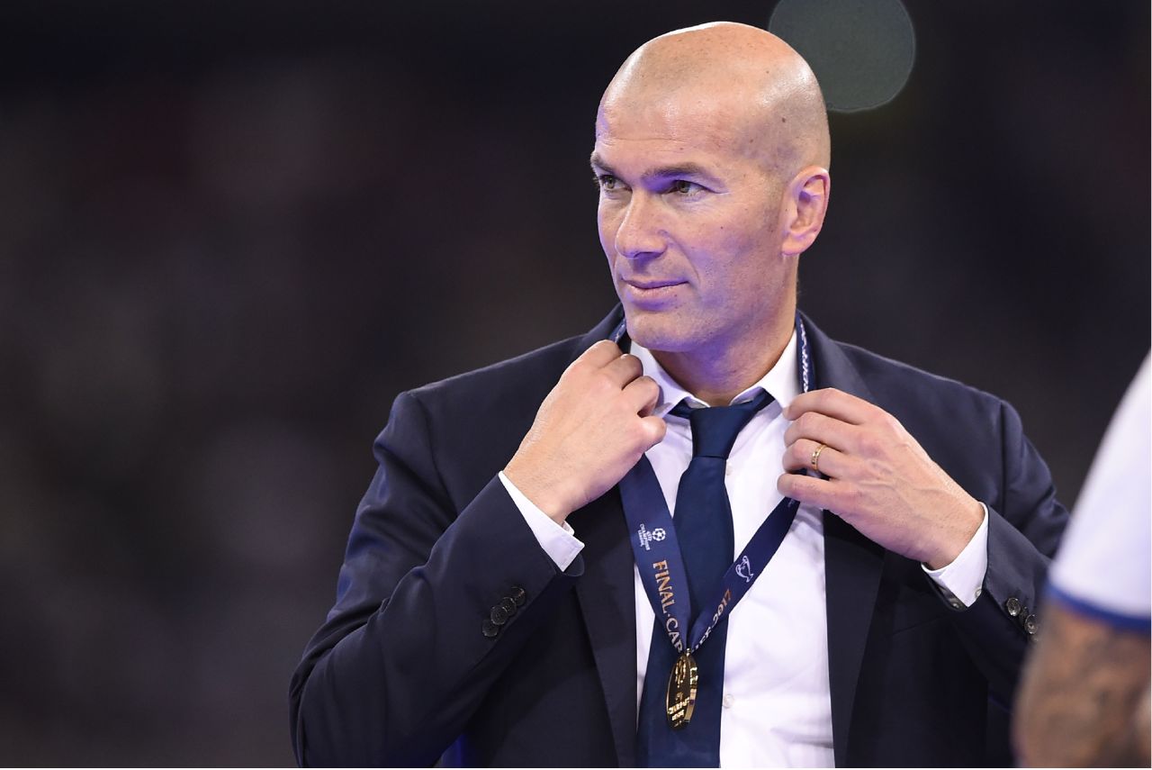 Zidane recusou convite para treinar Olympique de Marselha (Foto: Filippo Monteforte/AFP)