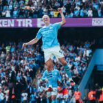 Haaland marca hat trick pelo City na Premier League