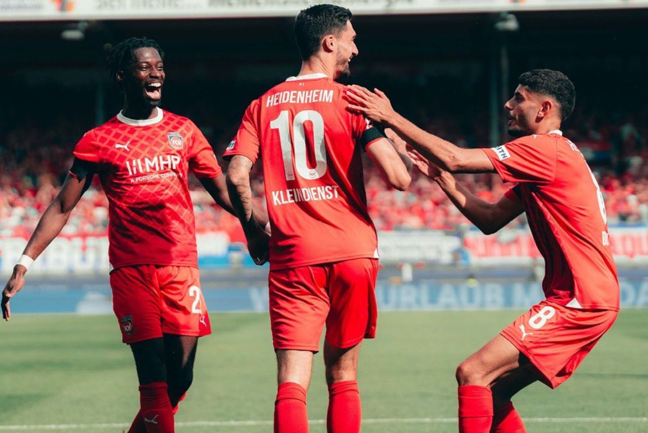 Heidenheim conquistou feito histórico na Bundesliga (Foto: Heidenheim/Divulgação)