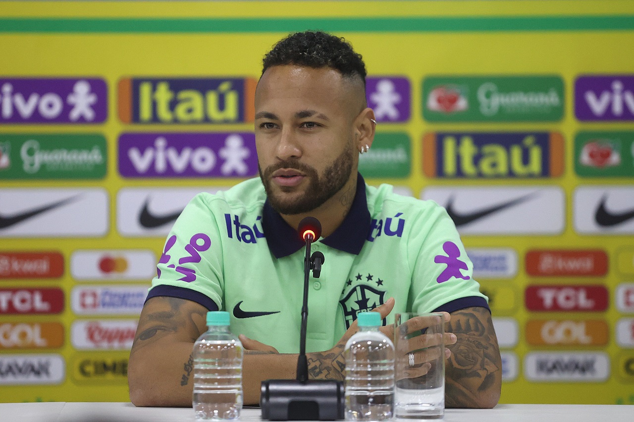 Neymar diz que não está 100% para estreia do Brasil nas Eliminatórias da Copa de 2026