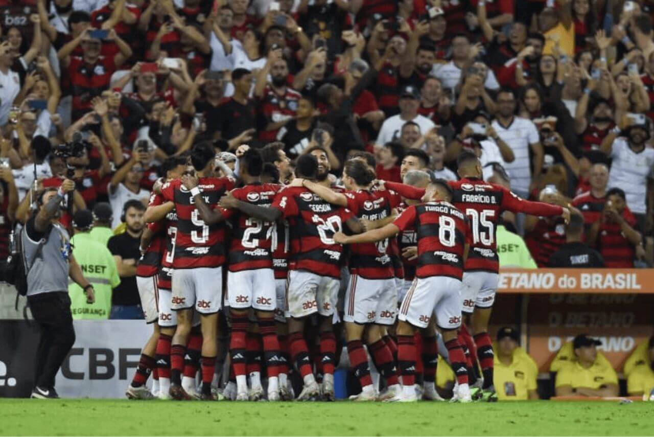 Elenco do Flamengo está entre os 50 mais caros do mundo (Foto: Marcelo Cortes/Flamengo)