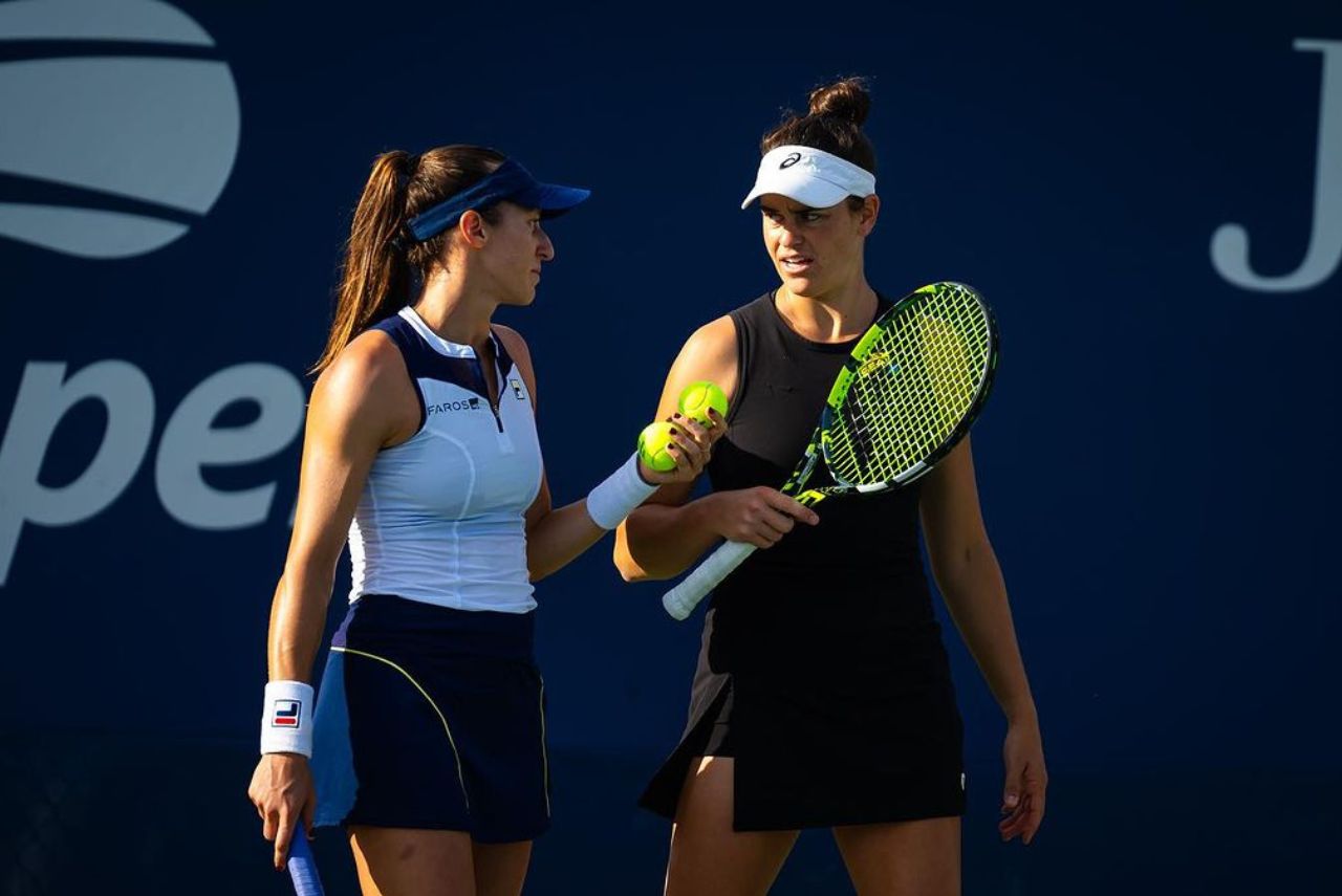 Luisa Stefani e Jennifer Brady