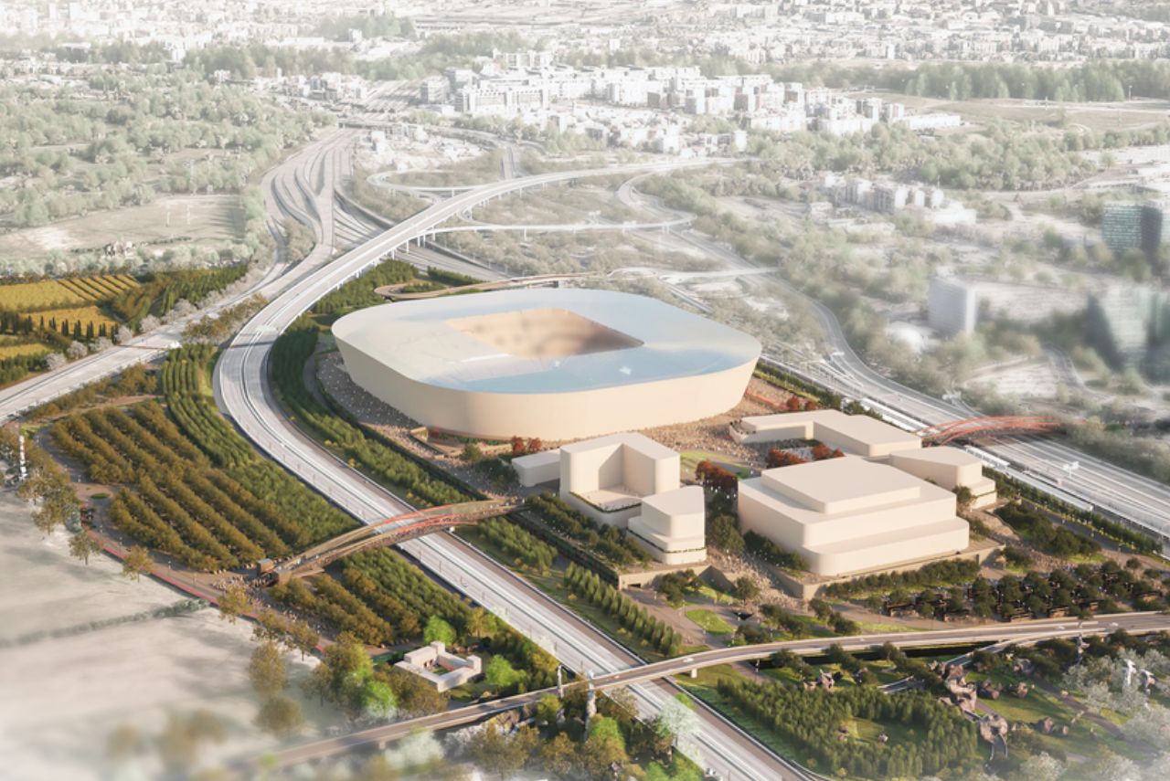 Ilustração divulgada pelo Milan