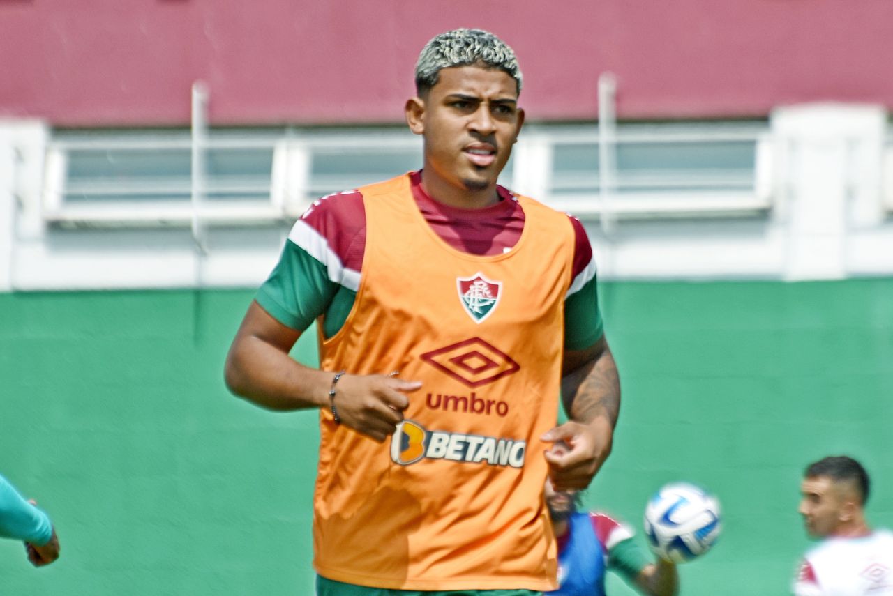 Fluminense informou que John Kennedy não atuará de vido a uma virose Foto: Mailson Santana/Fluminense