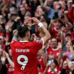 Darwin Núñez marcou seu quatro pelo Liverpool na temporada