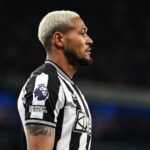 Joelinton tem quatro jogos pelo Newcastle na temporada