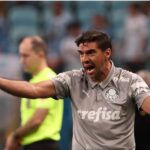 Abel Ferreira, do Palmeiras, questionou arbitragem na derrota para o Grêmio (Foto: Cesar Greco/Palmeiras)