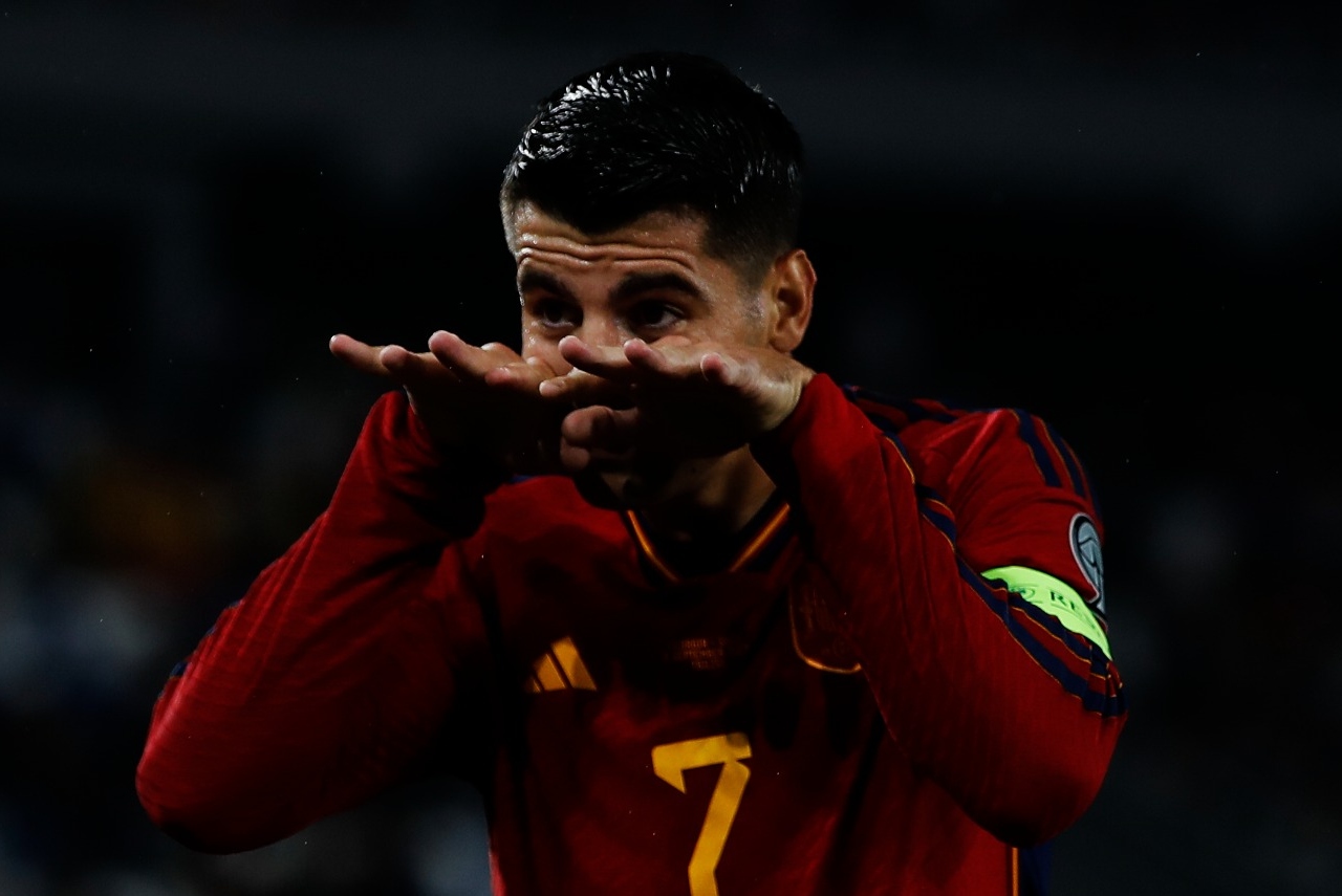 A Espanha contou com show de Morata