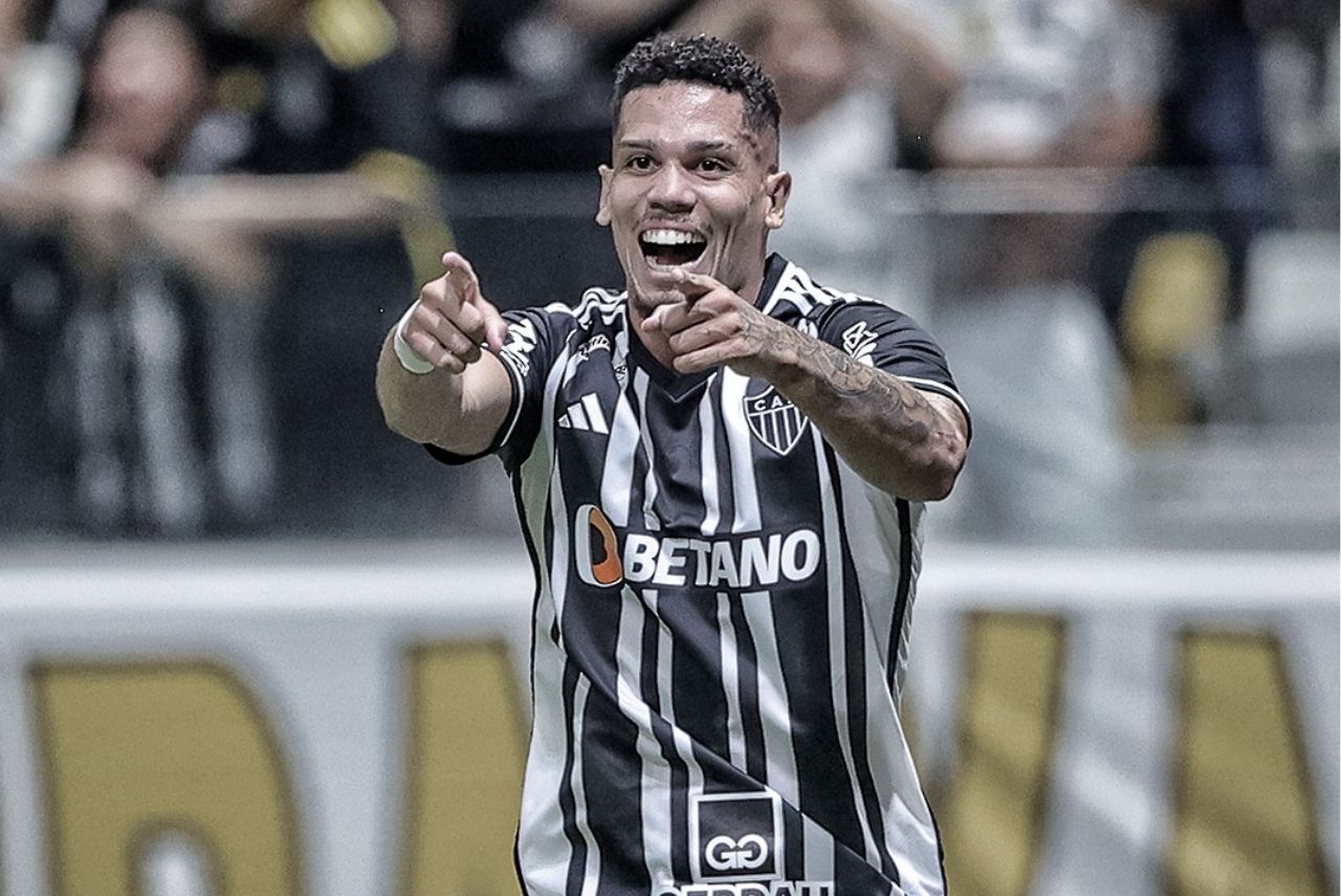 Paulinho marcou mais uma vez e garantiu a vitória do Atlético-MG