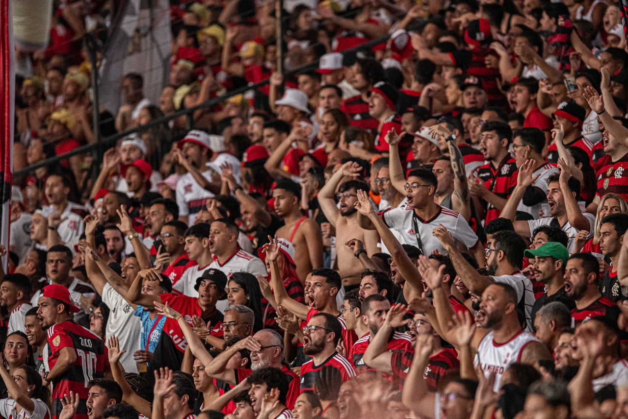 Organizada do Flamengo no Maracanã