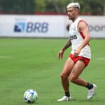 Arrascaeta em treino do Flamengo