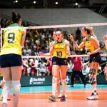 VNL: Roberta, Gabi, Thaísa e Rosamaria em jogo Brasil x Japão no Pré-Olímipco de Vôlei 2023