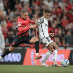 Vitor Roque fez o gol do Athletico-PR no empate contra o Atlético-MG (Foto: Pedro Souza/Atlético-MG)