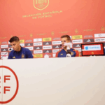 Seleção Espanhola masculina se pronunciou sobre caso Rubiales (Foto: RFEF/Divulgação)